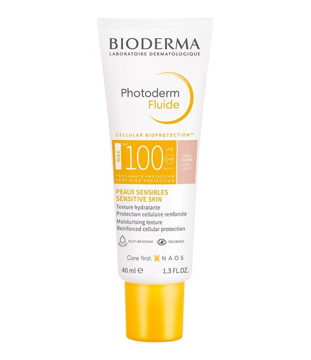 BIODERMA | PHOTODERM FLUIDE MAX FLUIDE TRES CLAIRE SPF100